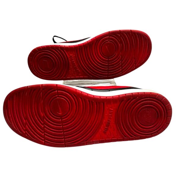 Nike Court Borough Low Size 7Y, Women's 8.5, Black Red BQ5448-007 - Picture 6 of 11